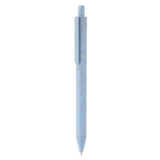 Wheat Straw Eco Pens Light Blue